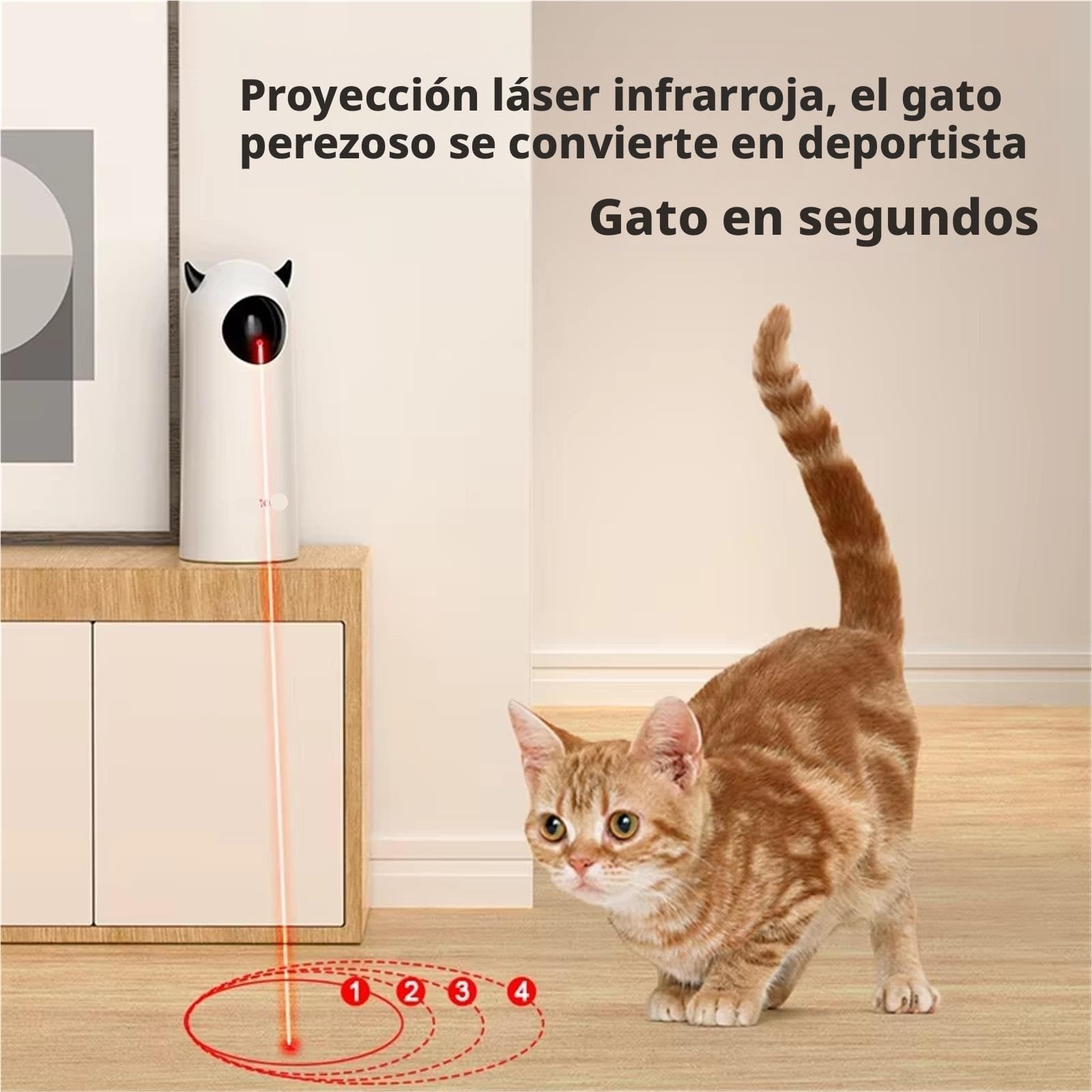 Smart Interactive LED Laser Cat Toy