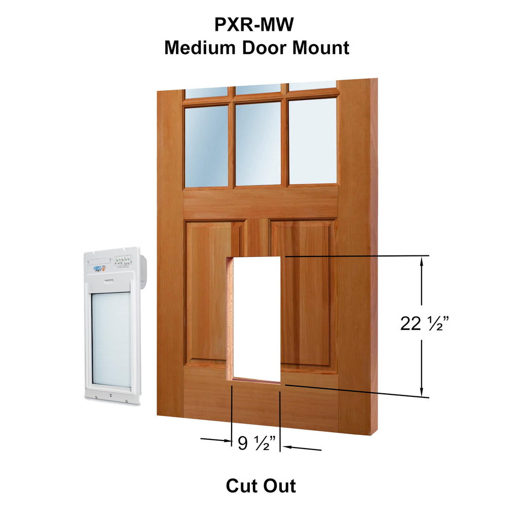 Smart Automatic Roll-Up Pet Door with App Control