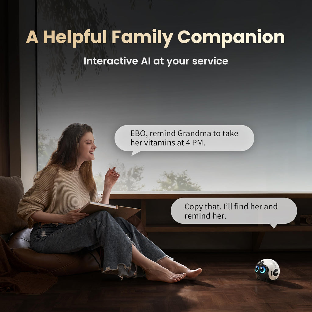 AI Smart Robot Camera & Family Companion