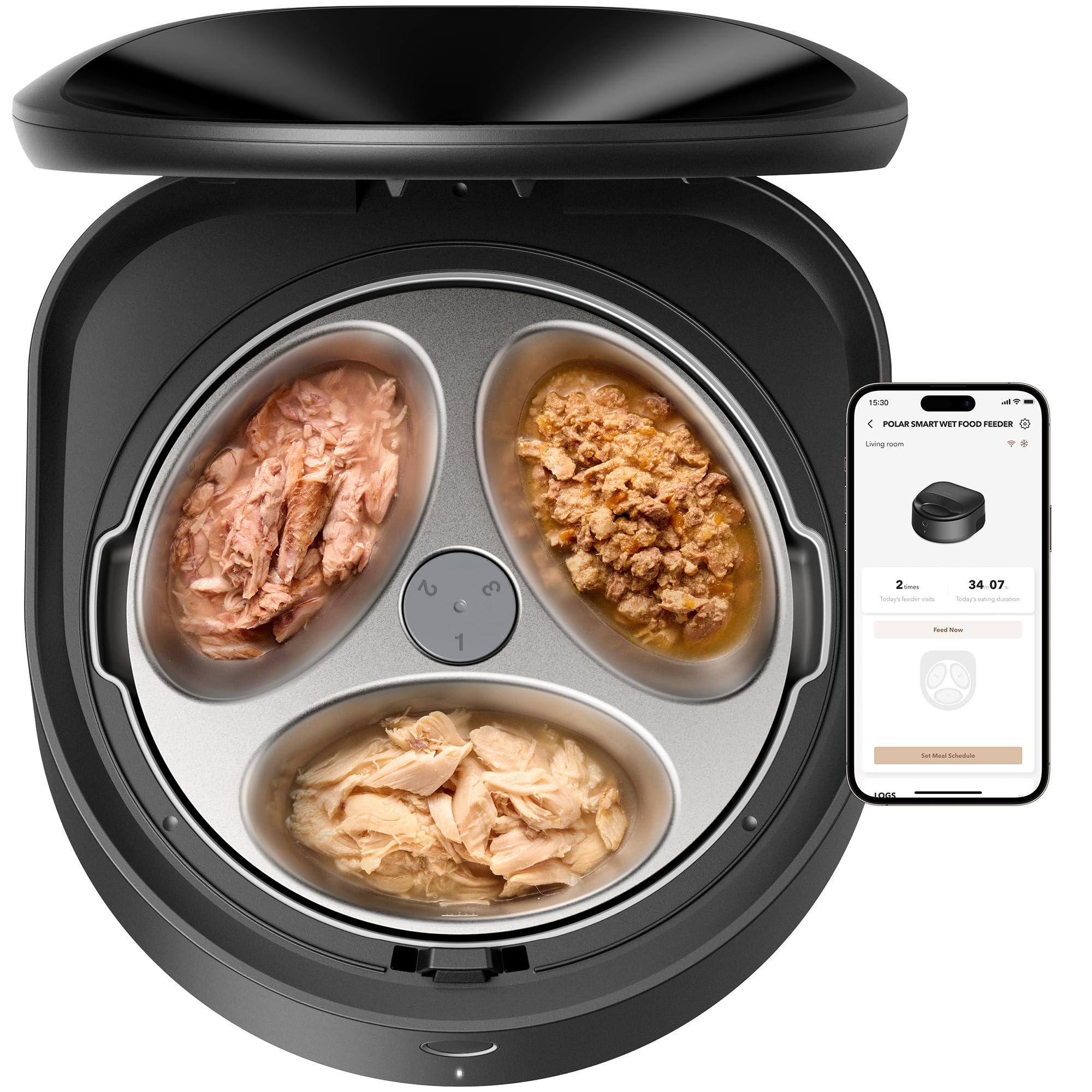 PETLIBRO Automatic Cat Feeder Wet Food with Stainless Steel Bowl
