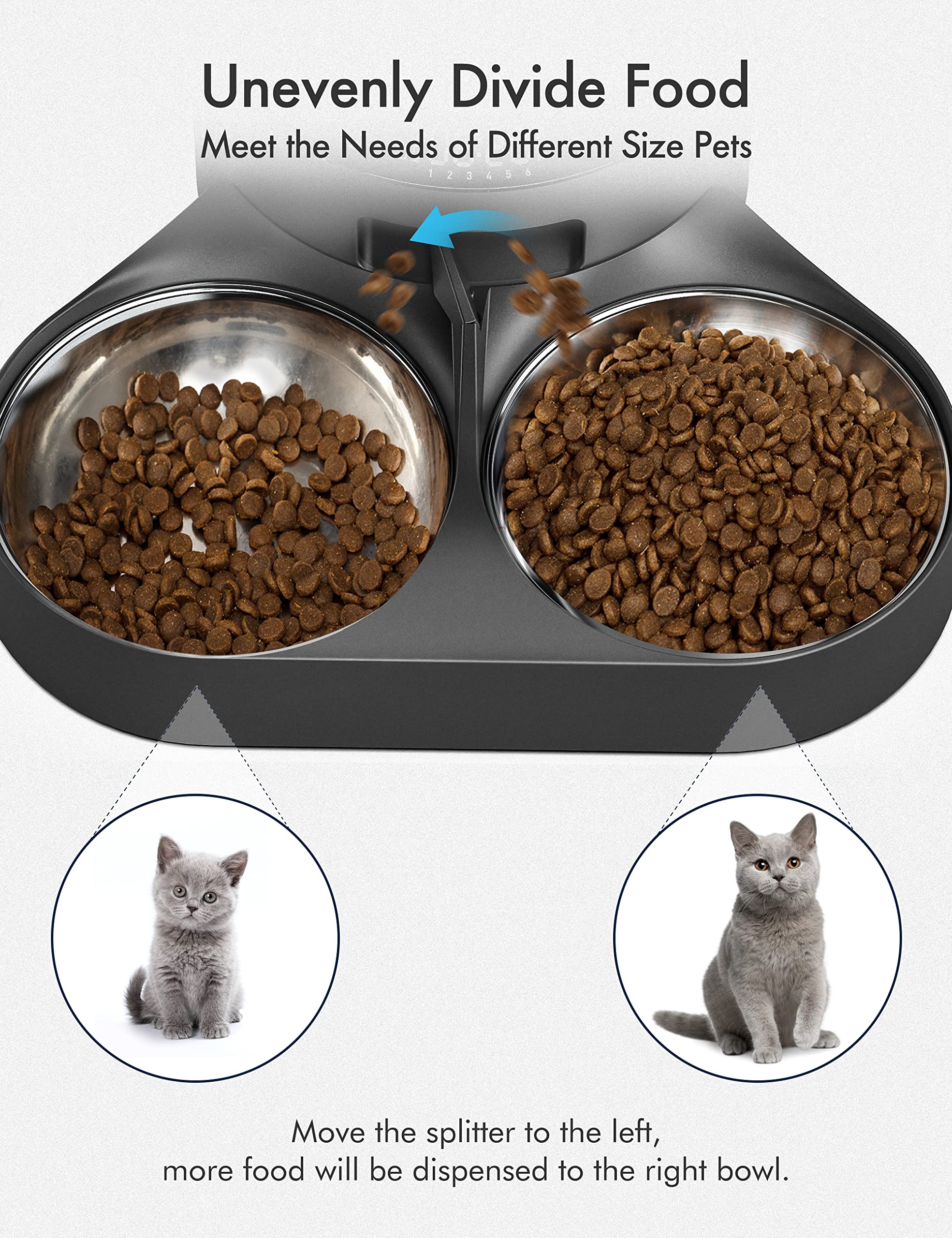 PETLIBRO Automatic Cat Feeder Wet Food with Stainless Steel Bowl